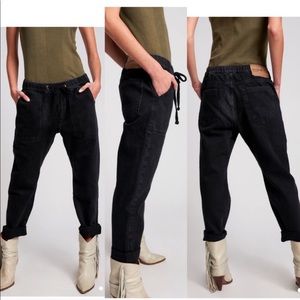 ISO One Teaspoon Worn Black Shabbies in size XS